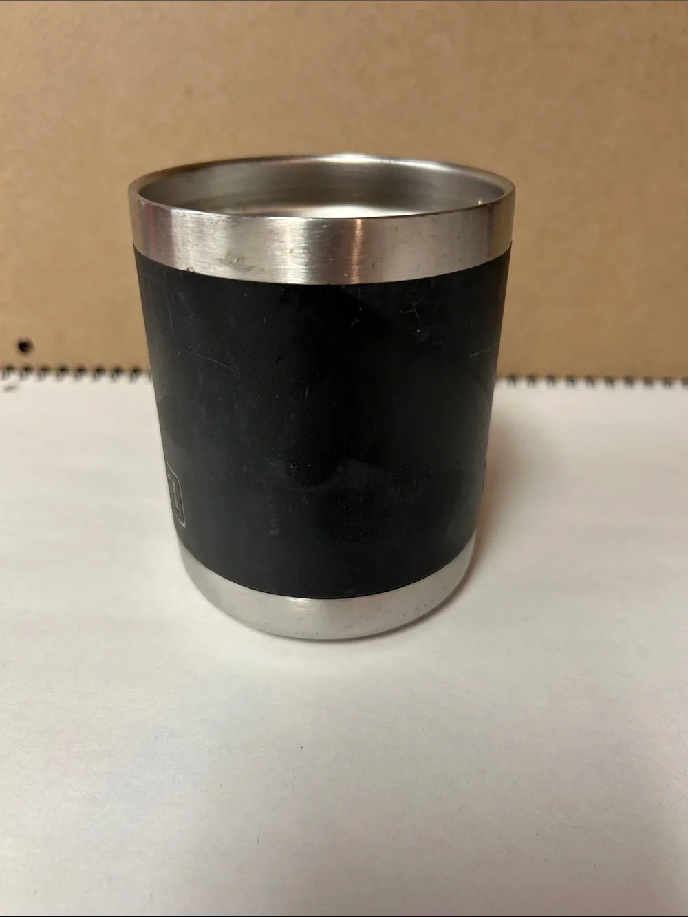 Yeti Black Stainless Steel Insulated Lowball